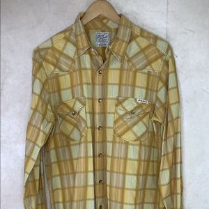 lucky brand pearl snap shirt mens Mens